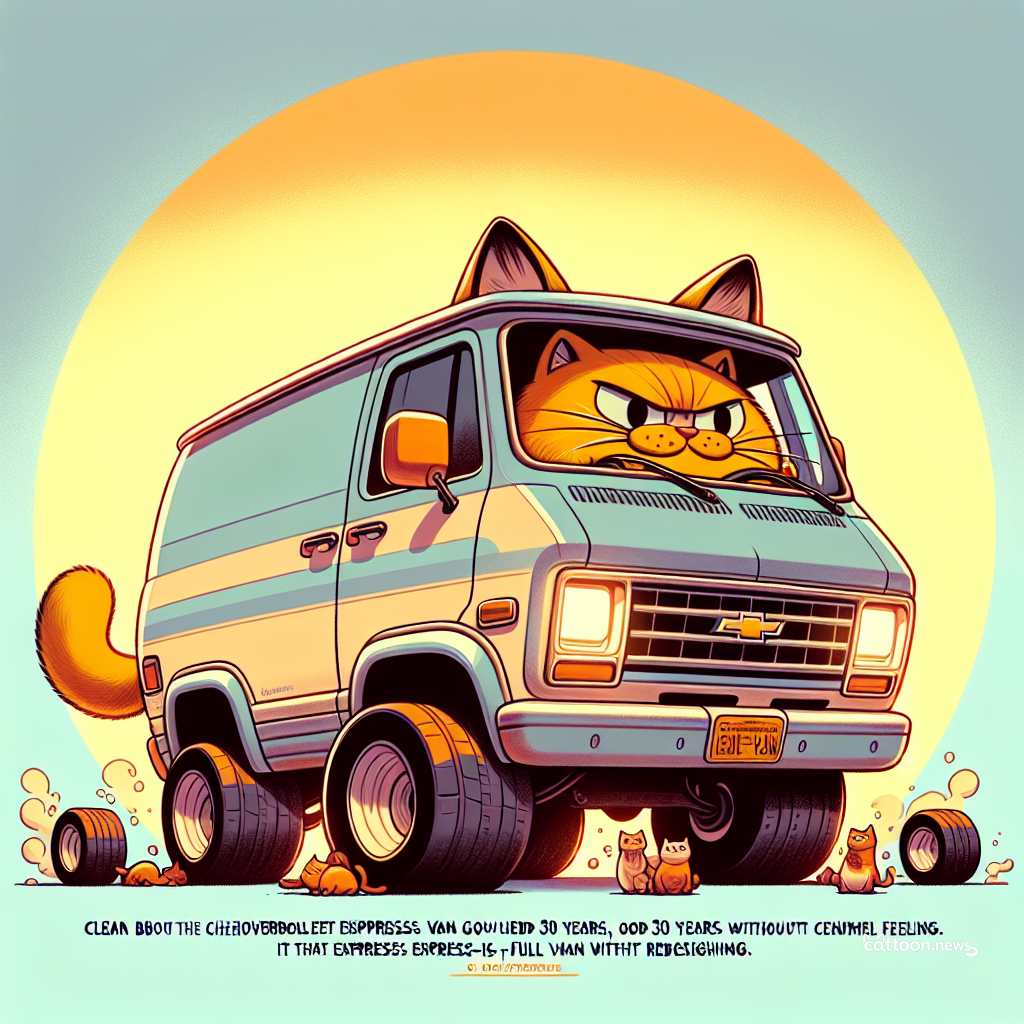Chevy Express: The Feline of Vans, Still Purring - Sarcastic Cat