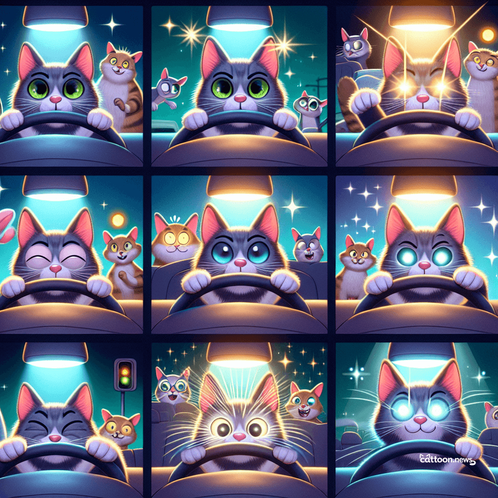 Headlight Glare at Night: Another Annoyance - Grumpy Cat