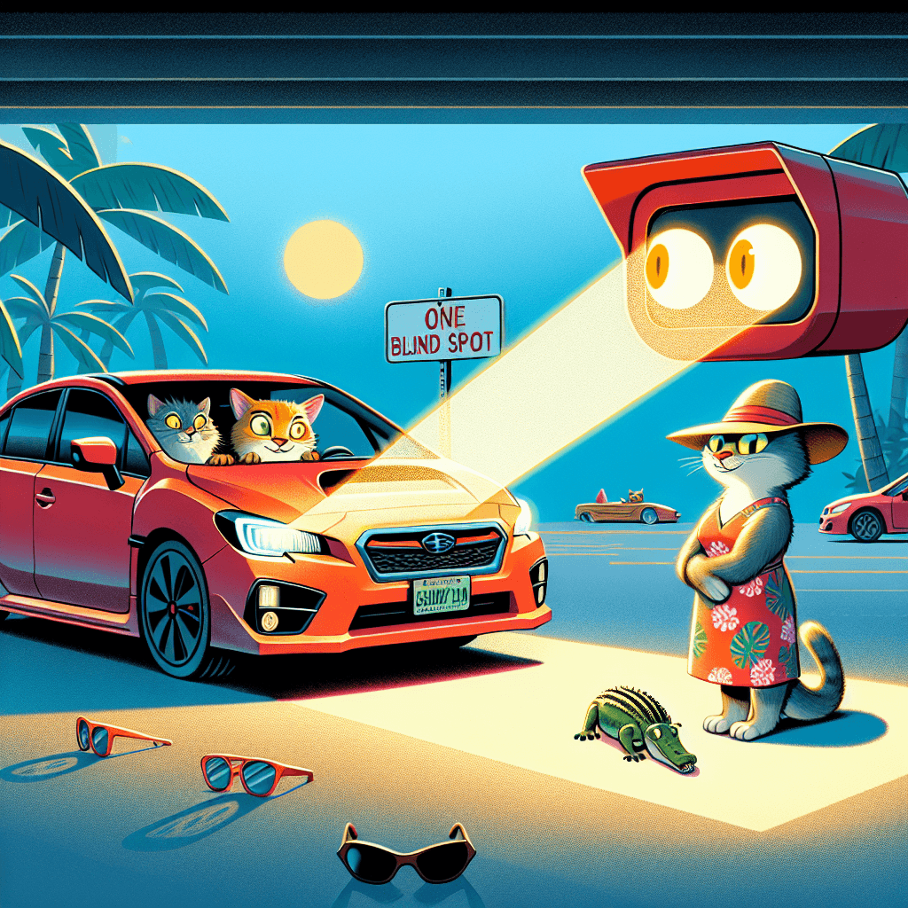 Humans trust in Subaru's Eyesight, Cats Prefer Real Vision