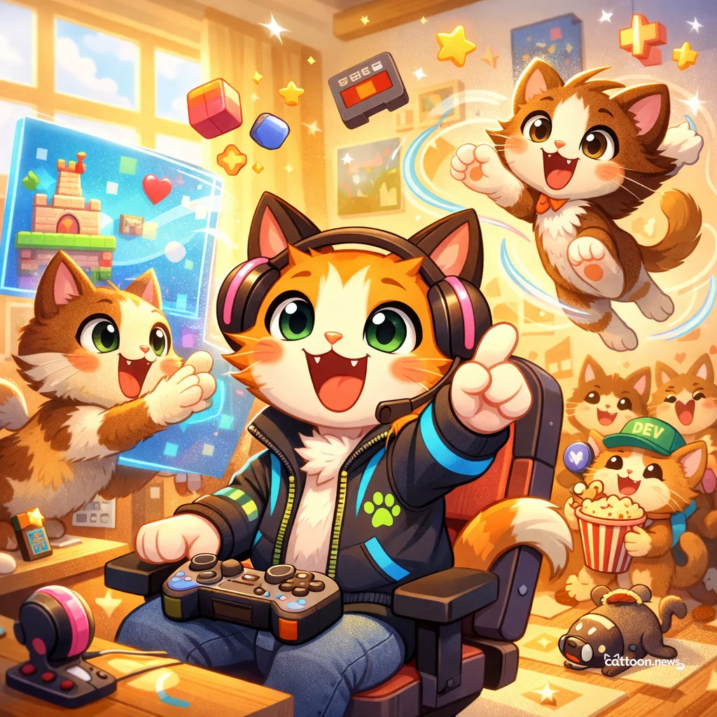 Paws Up! 15 Indie Games Humans Can’t Stop Playing - Cheerful Cat