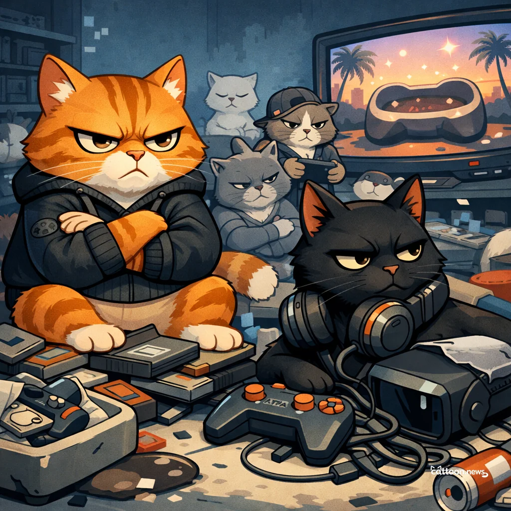 GTA 6 Looms. GTA Online Still Won’t Nap. - Grumpy Cat