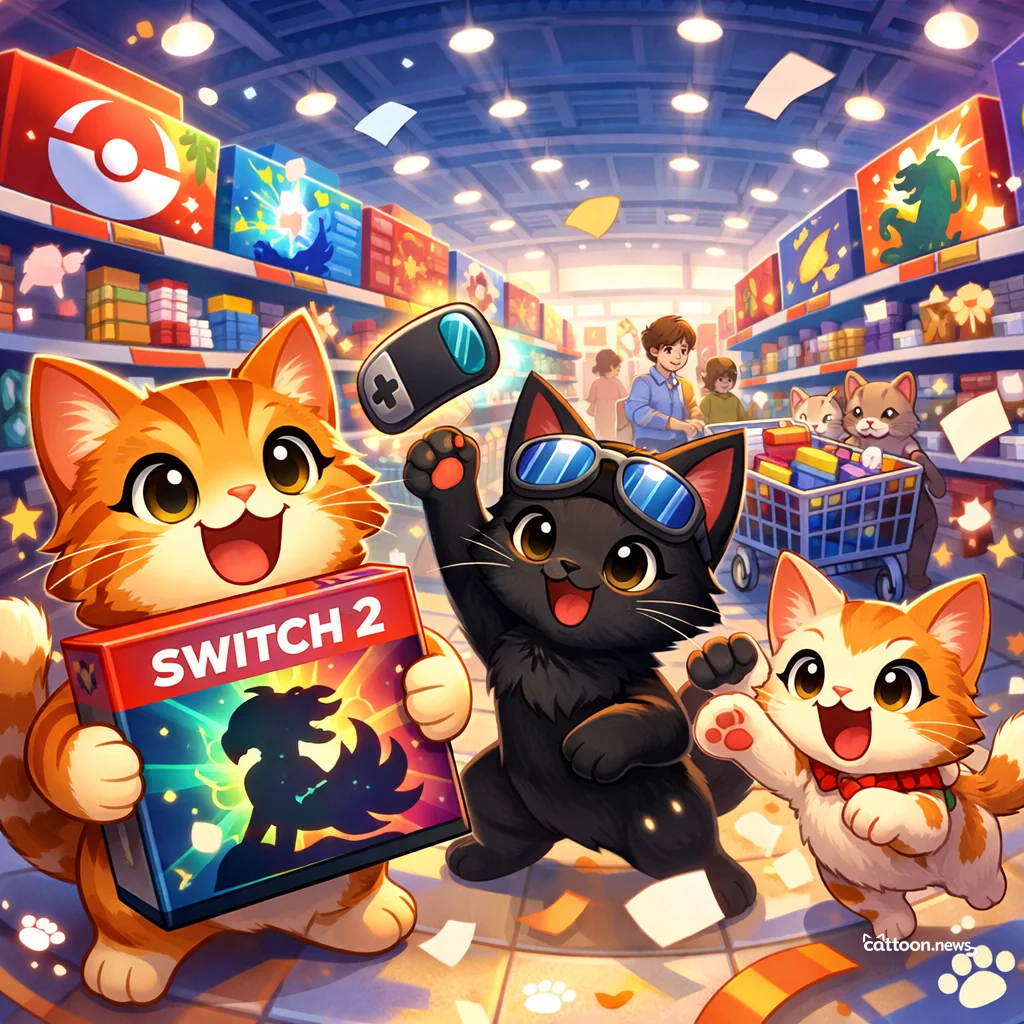 Costco’s Game Bargain Pounces! Cats and Humans Cheer - Cheerful Cat