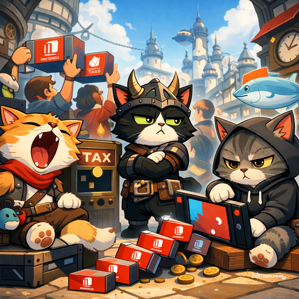 Humans Get Final Fantasy 14 on Switch 2. Cats Still Waiting. - Grumpy Cat