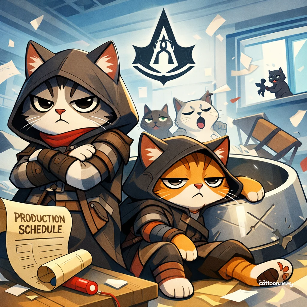 Assassin’s Creed Hexe: Directors Gone. Cats Yawn. - Grumpy Cat