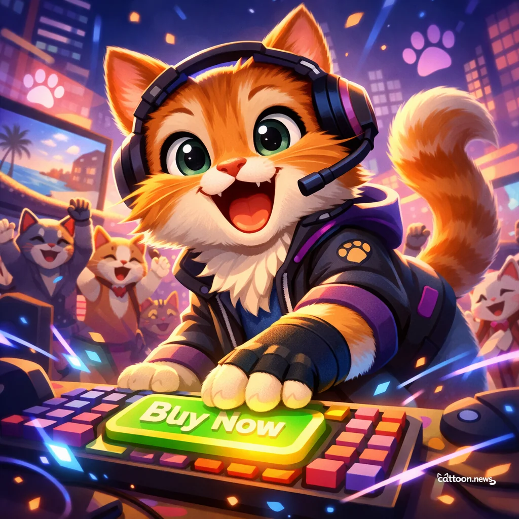 GTA 6 Pre-Orders? Paws Up for Monday Surprise! - Cheerful Cat