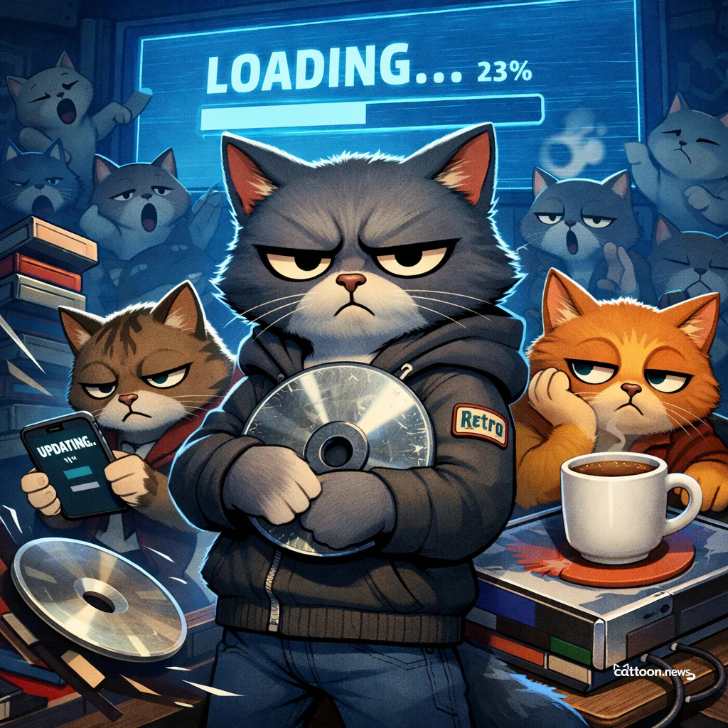 Humans Buy Discs. Still Can't Play. Sigh.