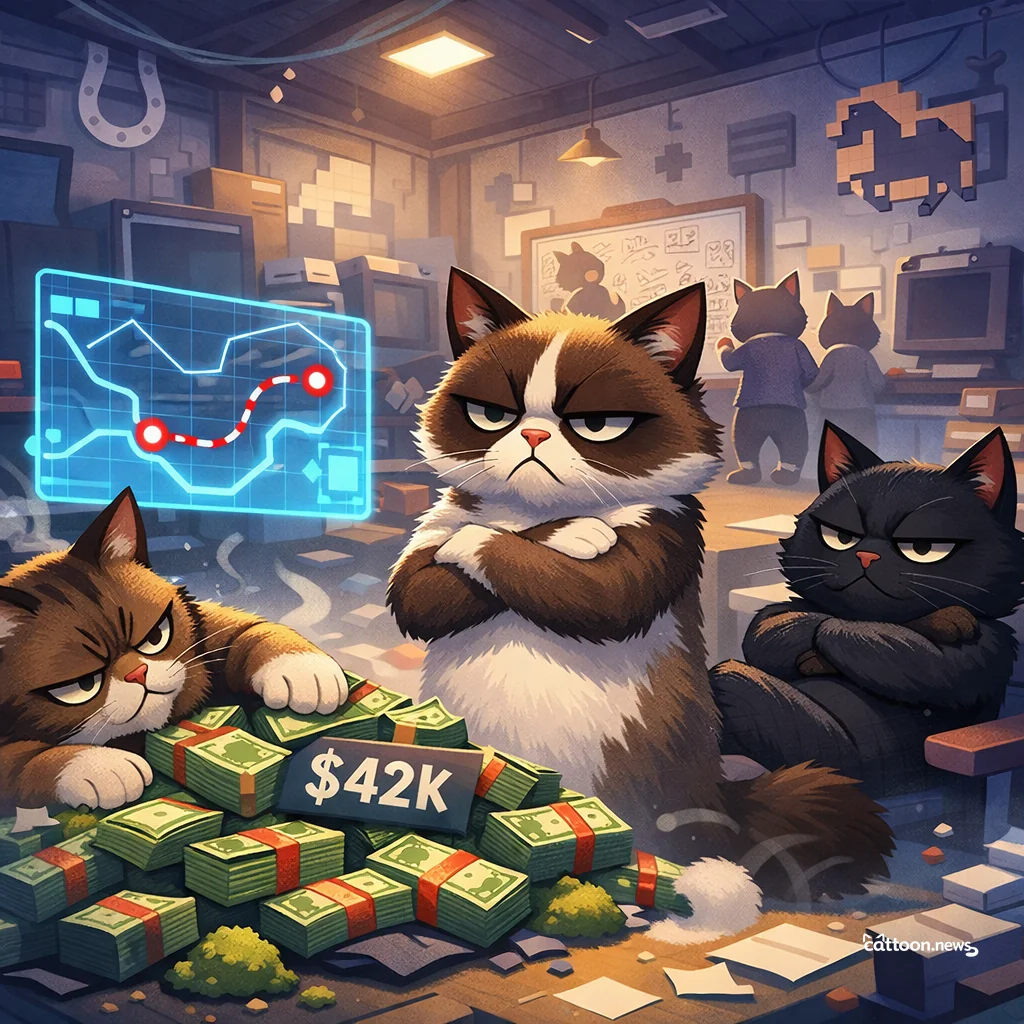 Game ends. Debt stays. Cats unimpressed. - Grumpy Cat