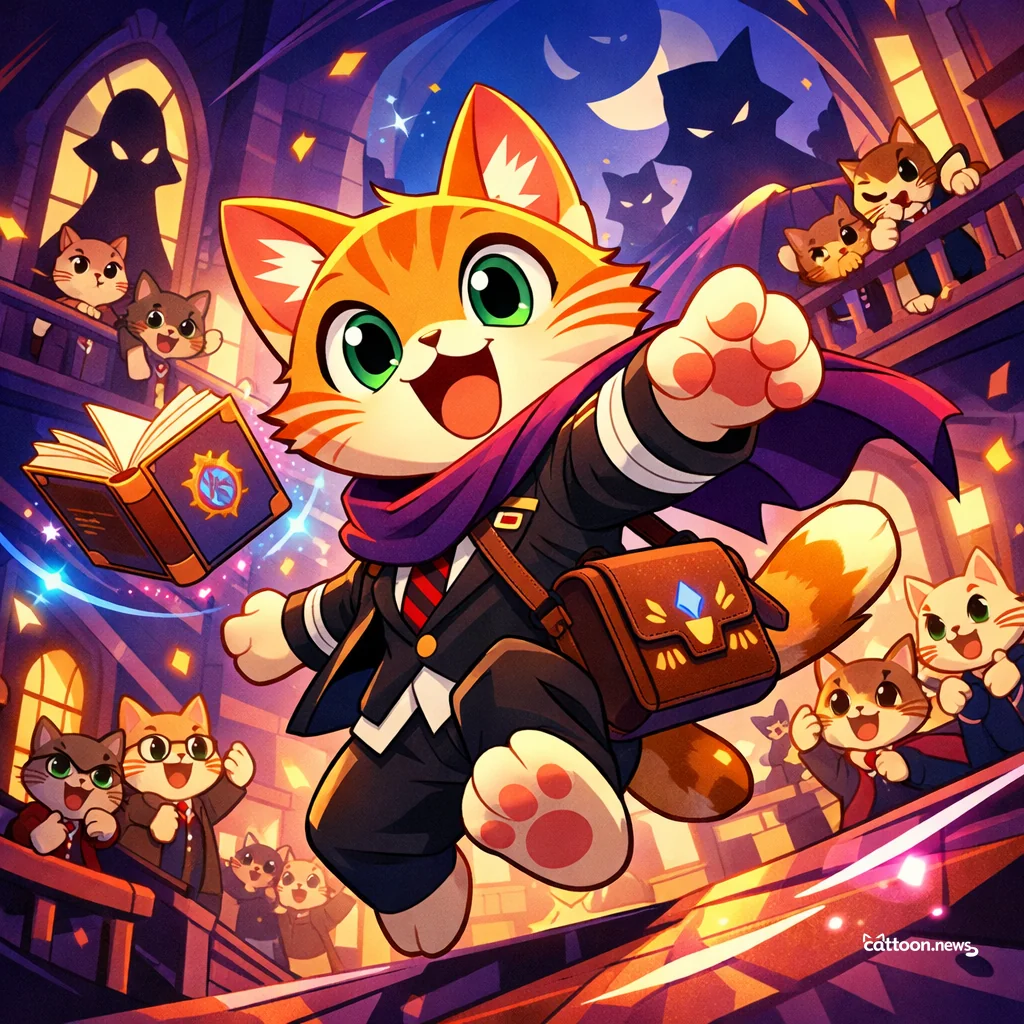 Persona 6 Unveiled! Cats Snoop Magical Secrets