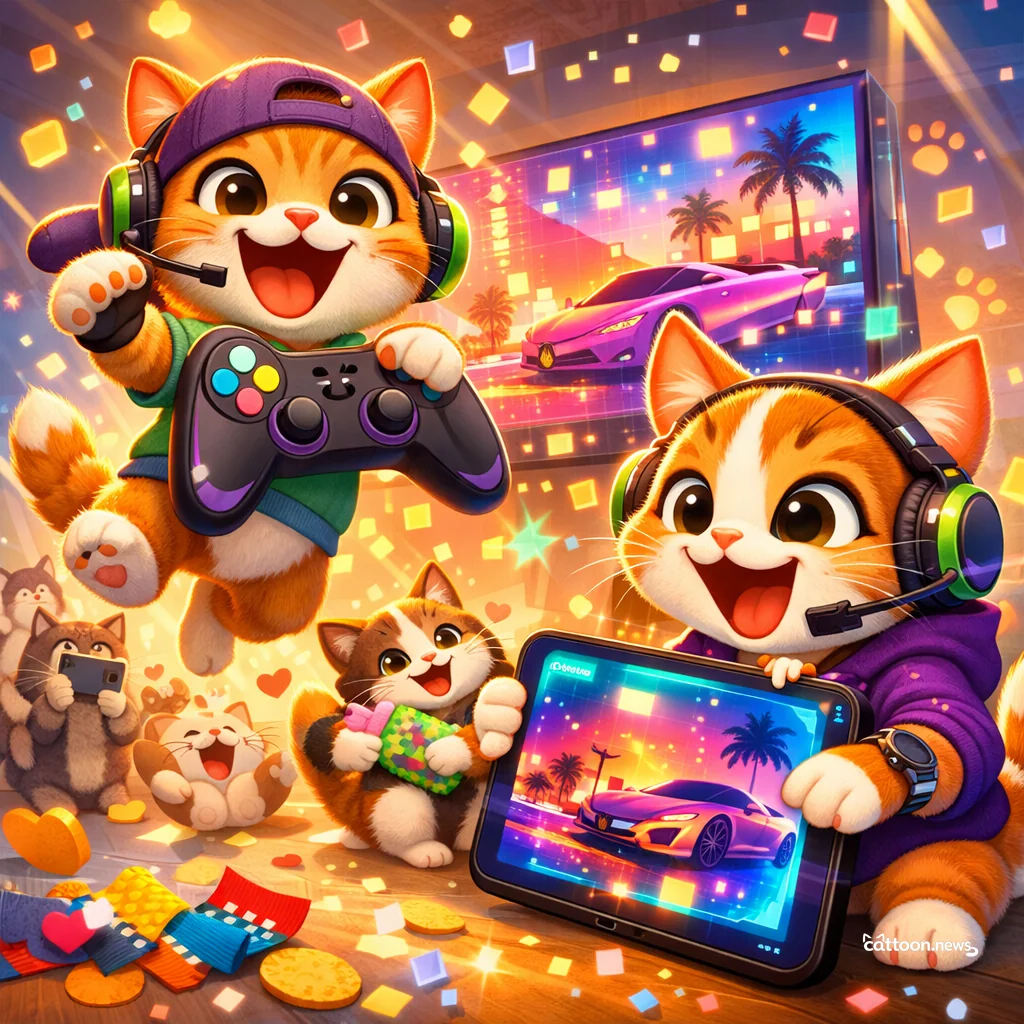 GTA 6 Buzz Grows—Even Couch Cats Are Watching!