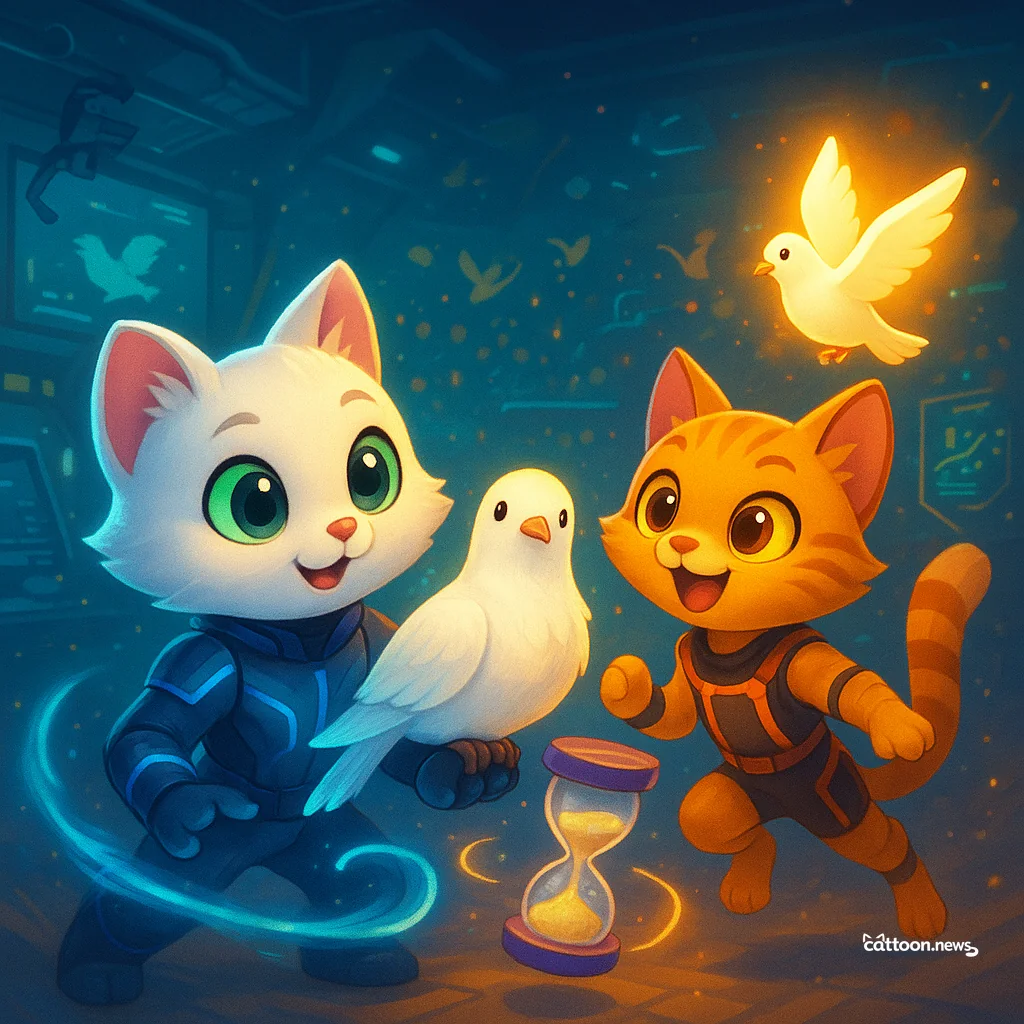 Secret to a Doveās 44-Year Life? Cats Are Curious!