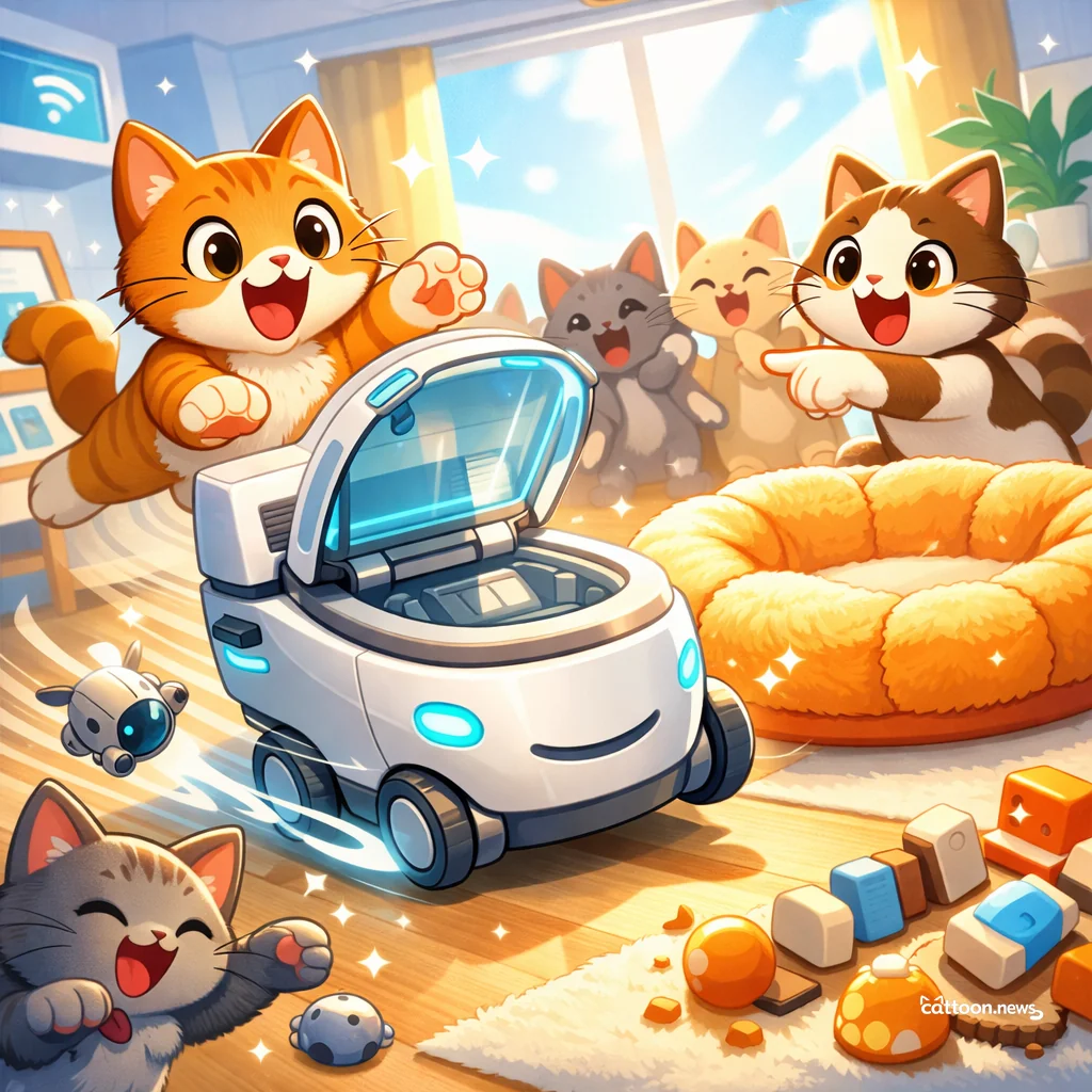 A $13, 000 Toilet on Wheels? Whisker-Twitching News! - Cheerful Cat