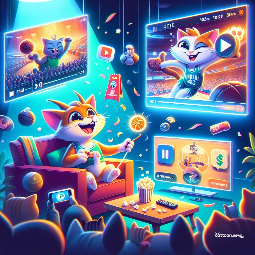 Cats meow: Watch 2026 NCAA Games for free! - Cheerful Cat