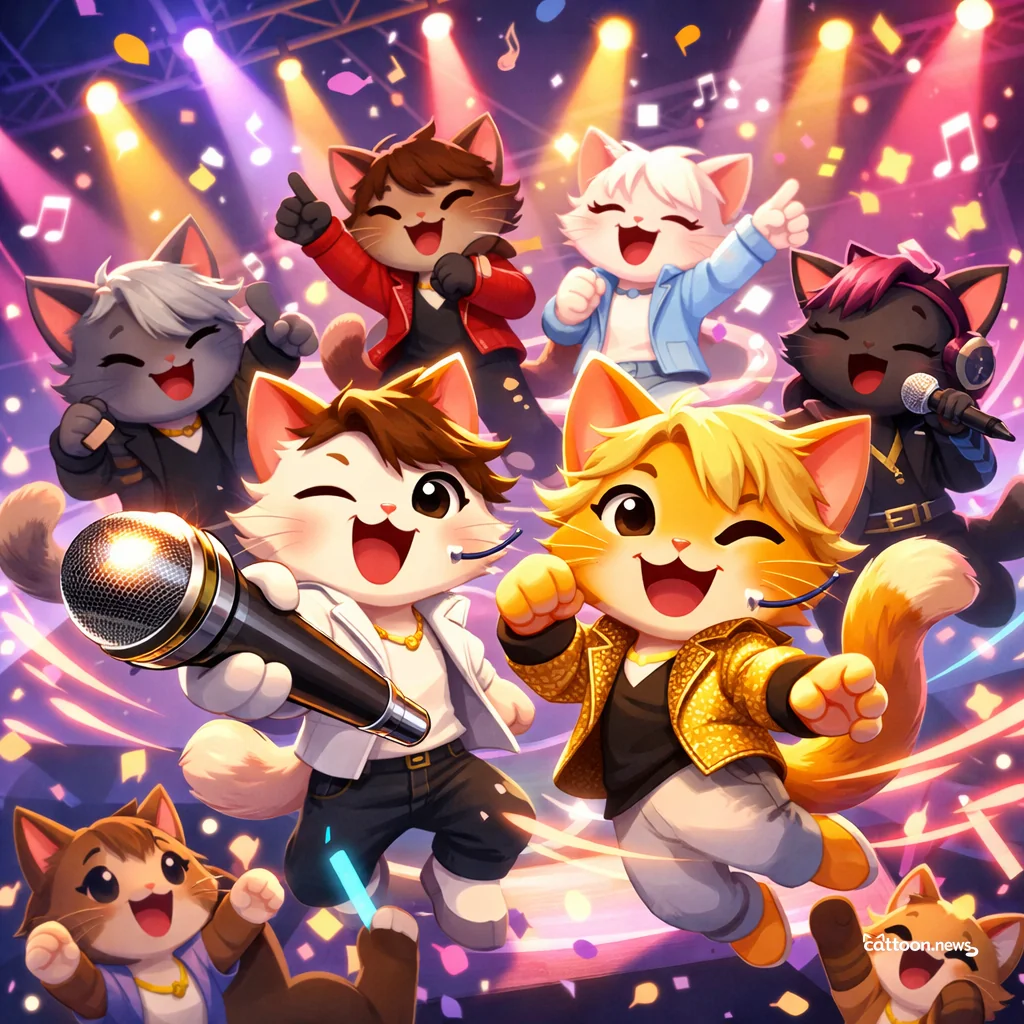 Paws Up! BTS Unites—World Tour Has Cats Purring - Cheerful Cat