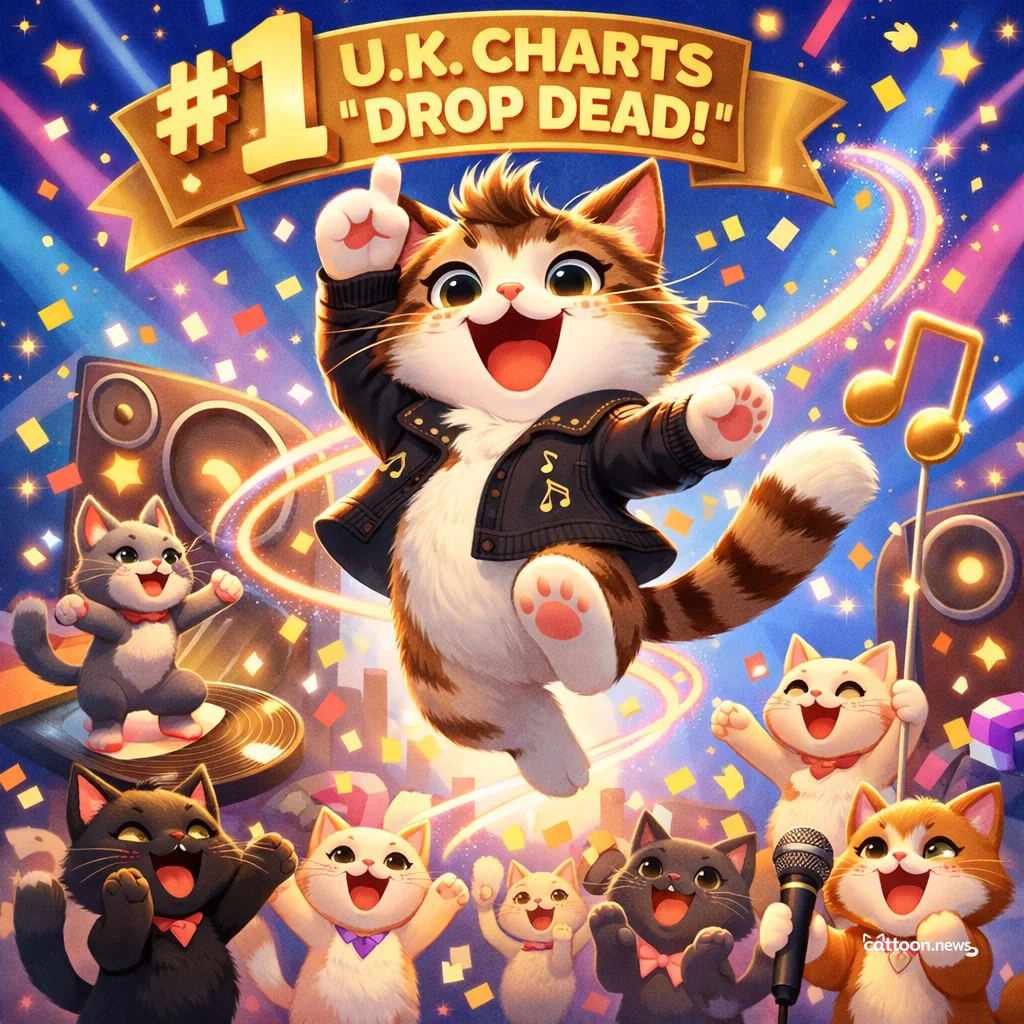 Olivia Rodrigo Pounces to Top—Cats Are Listening! - Cheerful Cat
