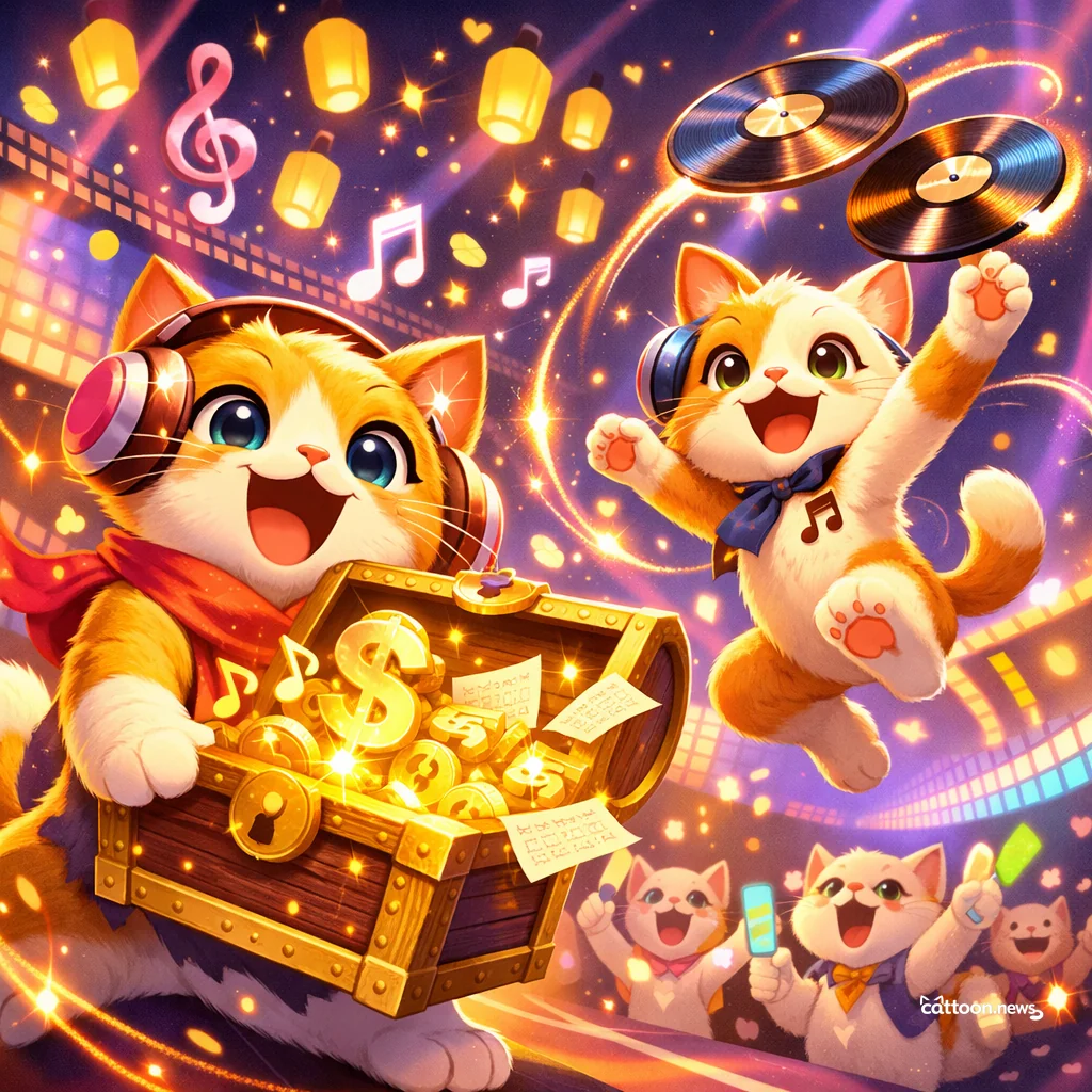 Avex Makes Pawsitive Moves: $100M for Song Treasures! - Cheerful Cat