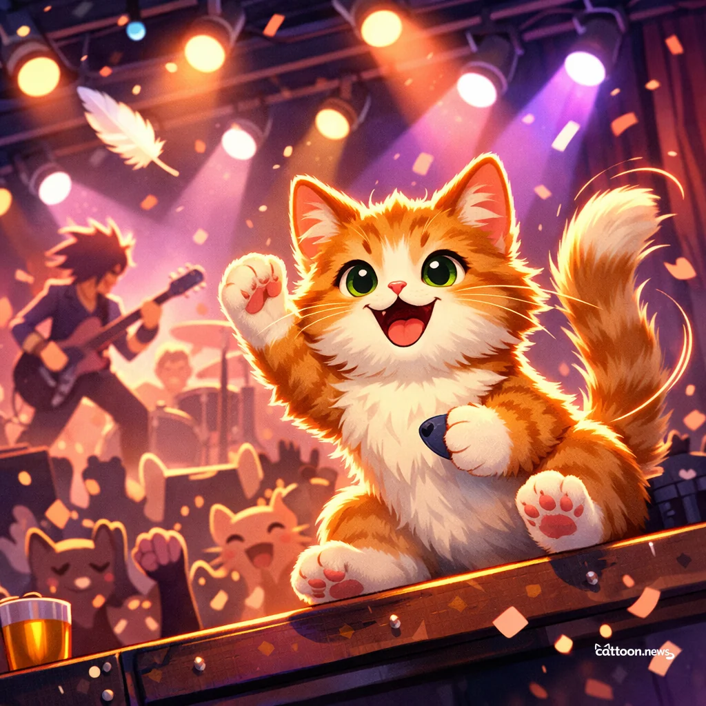Foo Fighters Rock a Purr-fect Night in NYC! - Cheerful Cat