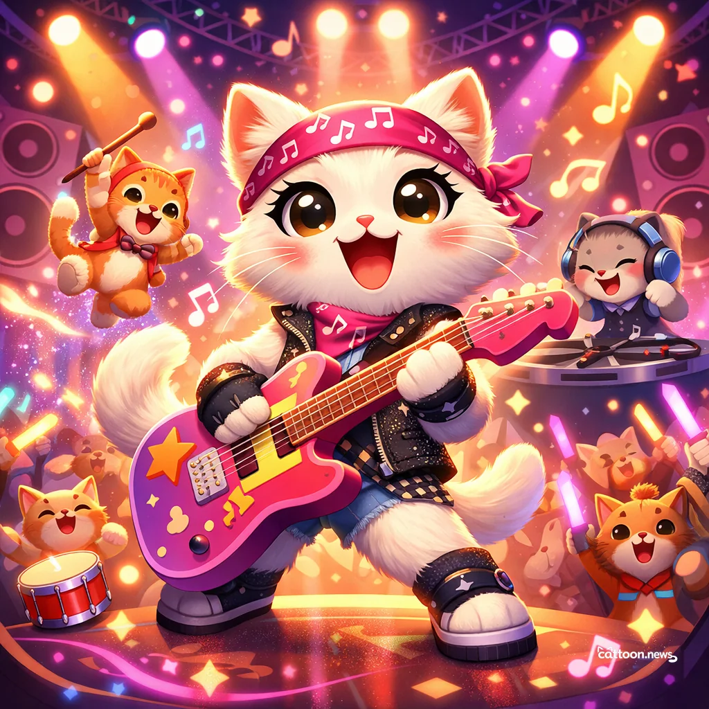 Charli XCX Rocks Out! But Not Like You Think 🐾 - Cheerful Cat