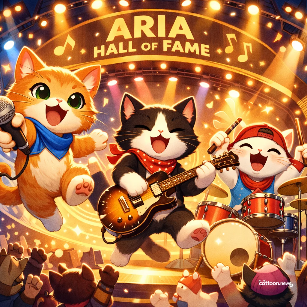 Aussie Music Legends Honored—Cats Purr with Pride! - Cheerful Cat