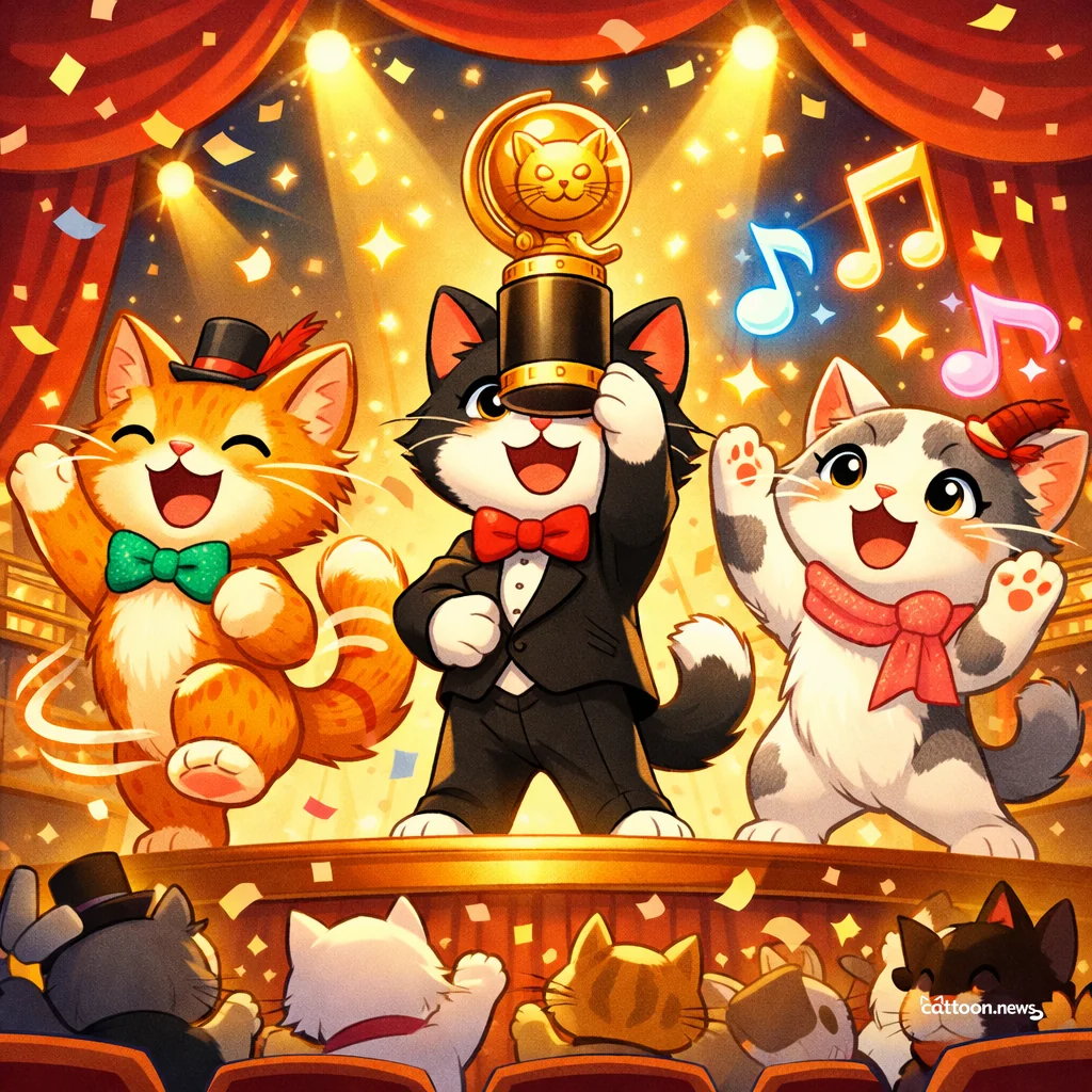 Broadway’s Big Night: Musicals Shine, Tails Twitch! - Cheerful Cat