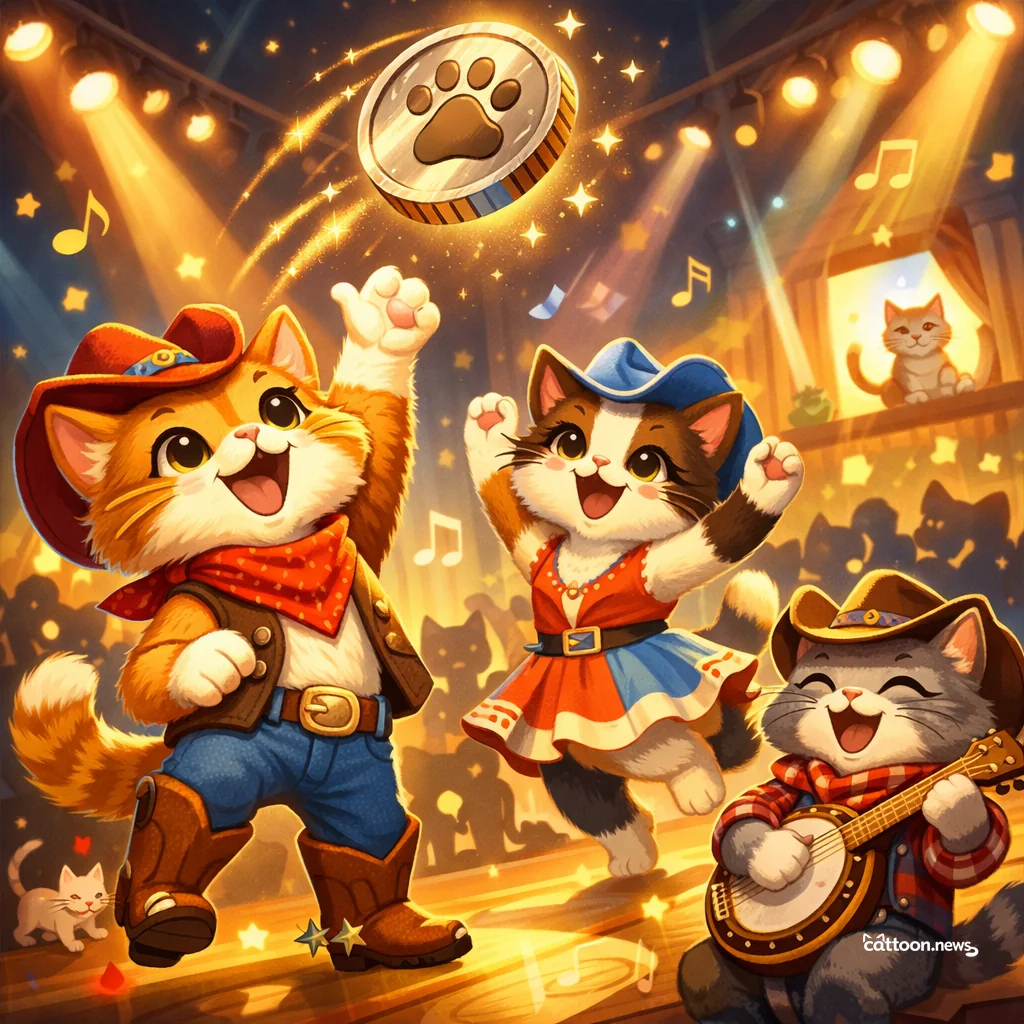 Cats Flip for Jo Dee Messina’s Classic Tune! - Cheerful Cat