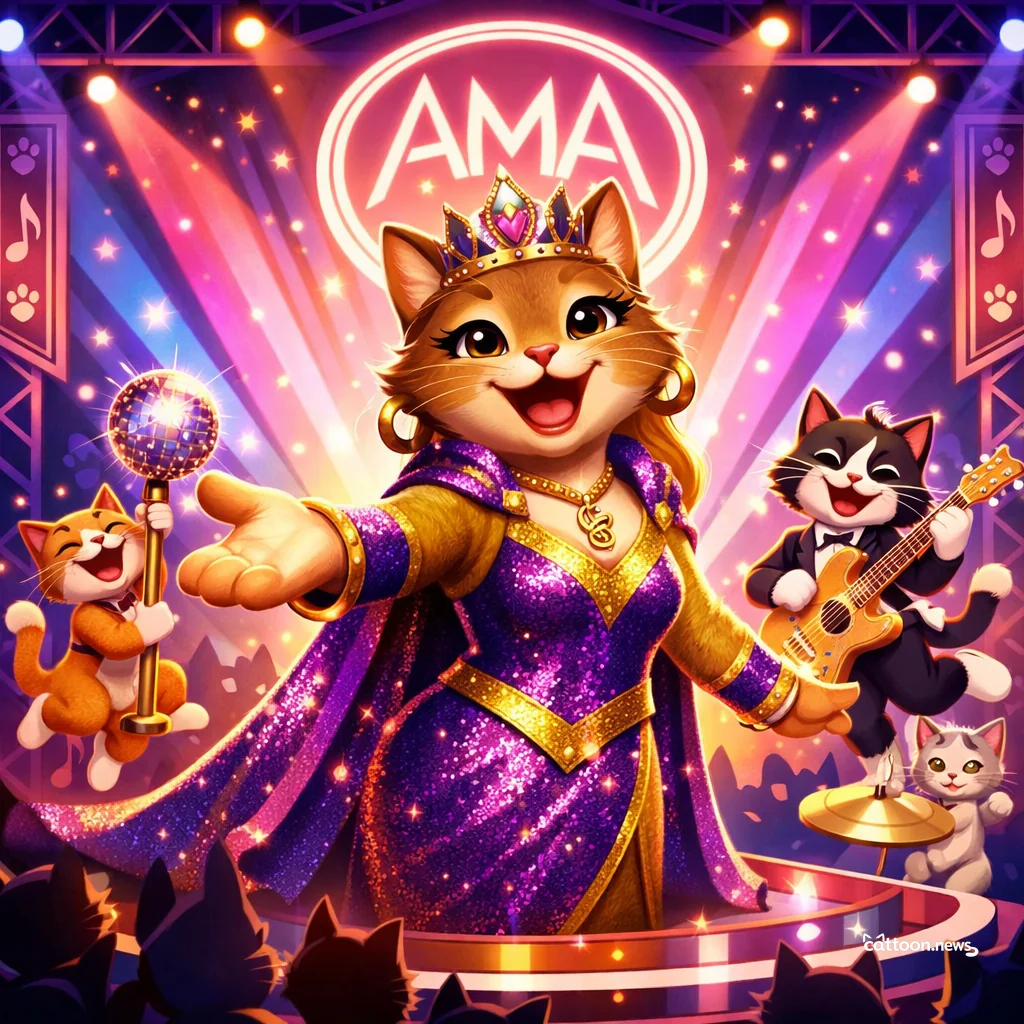 Queen Latifah Returns—Music & Purrs Await at AMAs! - Cheerful Cat