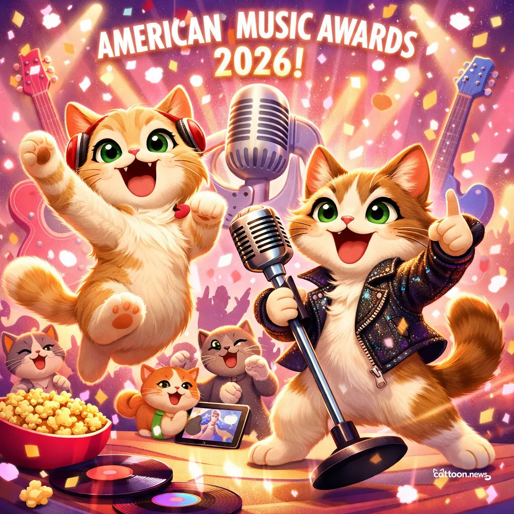 Humans Throw Big Music Party—Curious Cats Tune In! - Cheerful Cat