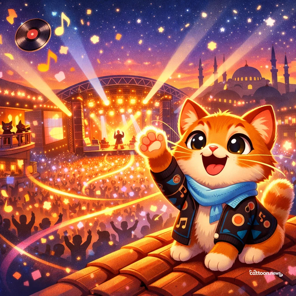 Kanye’s 118, 000 Fans Purr with Excitement in Istanbul! - Cheerful Cat