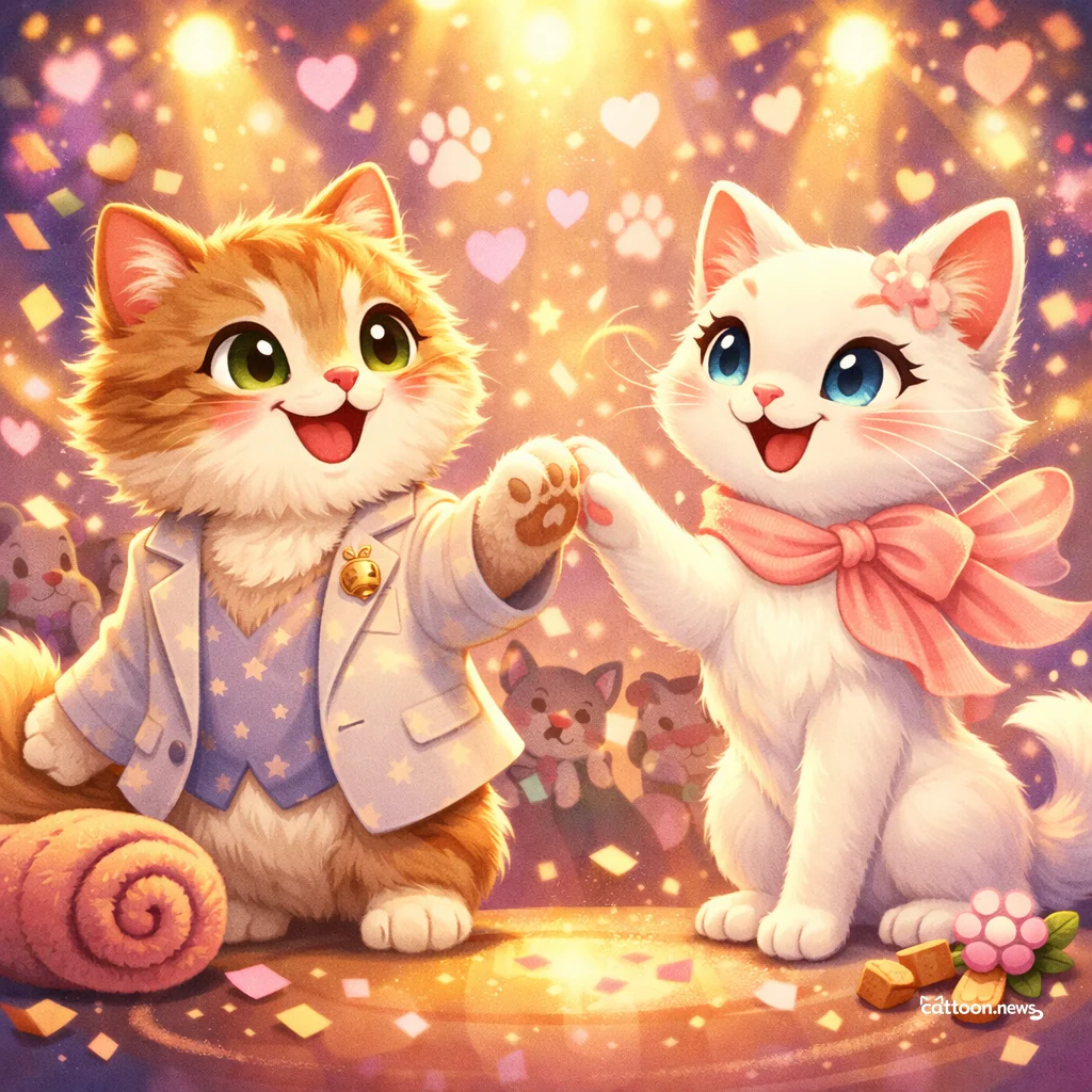Jelly Roll & Bunnie XO: New Beginnings, Big Purrs Ahead! - Cheerful Cat