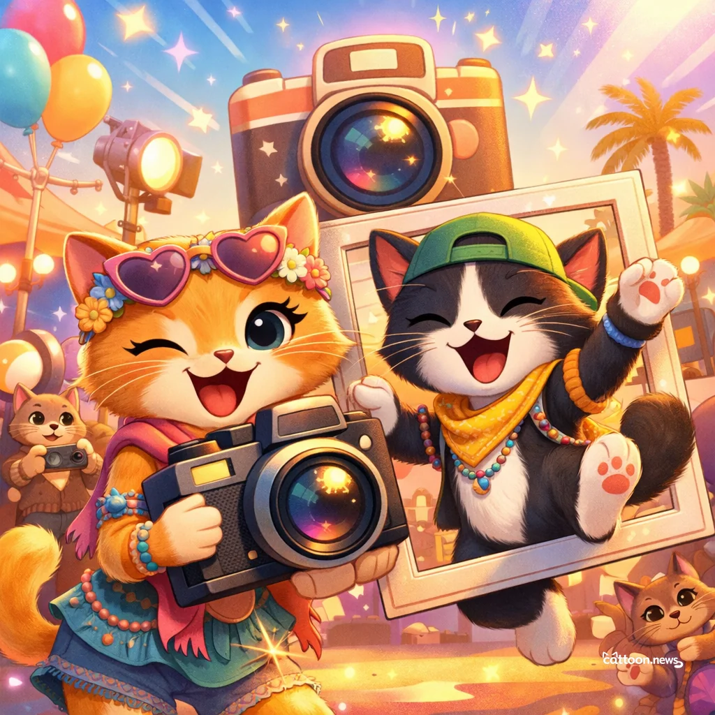 Humans Strike a Pose! Cats Purr at Coachella’s Photo Frenzy - Cheerful Cat