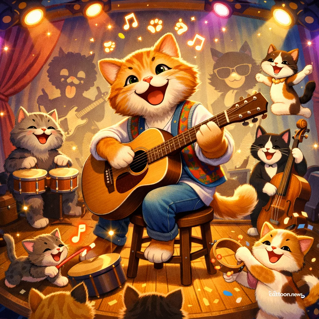 Dave Mason’s Groovy Songs Purr On—Cats Listen Up! - Cheerful Cat