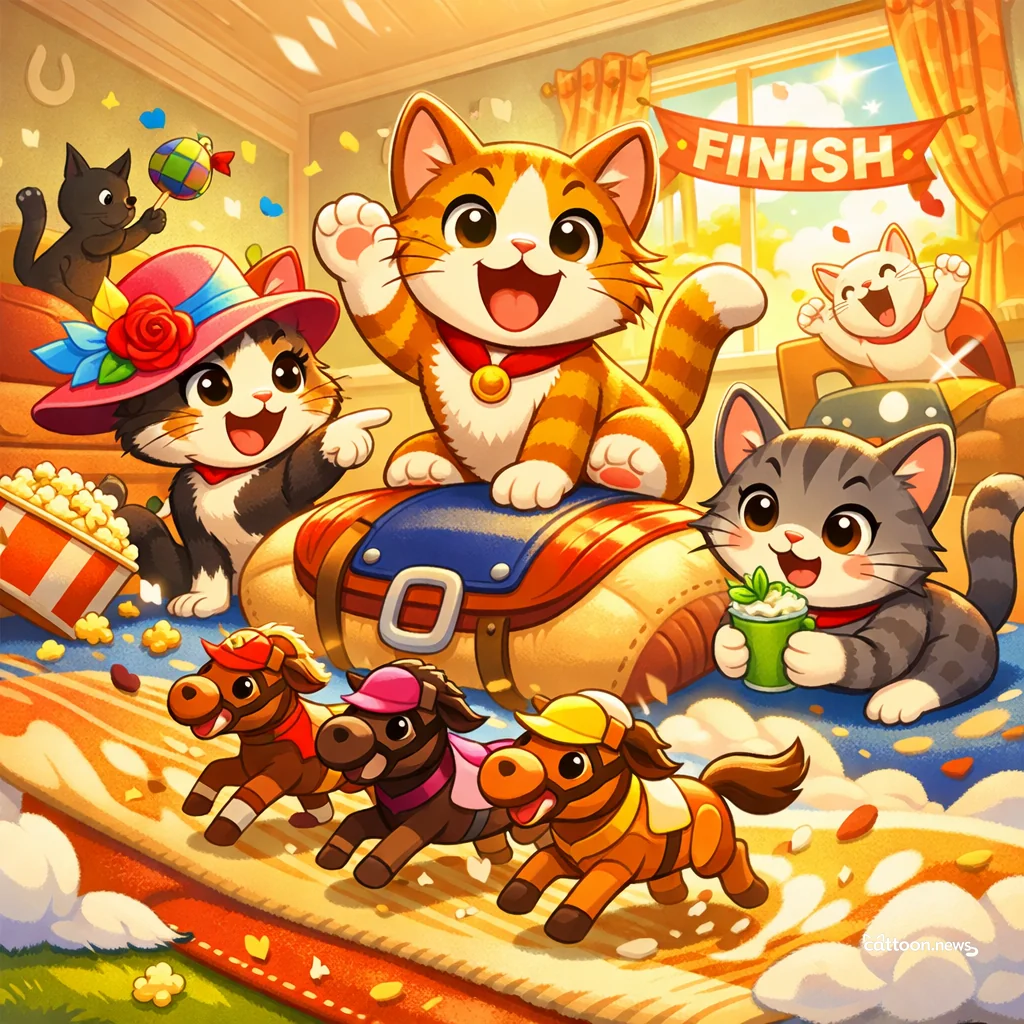 Paws Ready: Derby Drama Streams Right to Your Couch! - Cheerful Cat