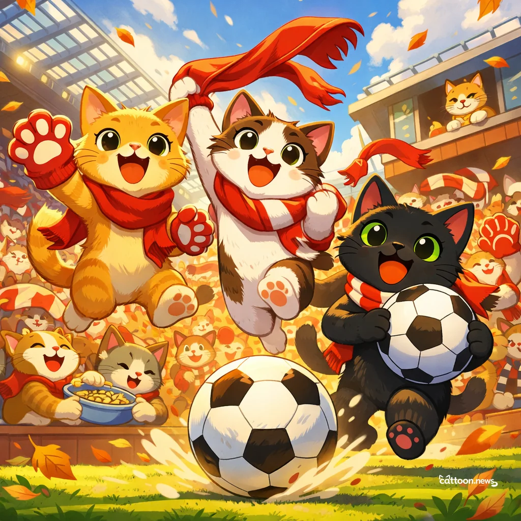 Salah’s Grand Liverpool Farewell: Purrs, Cheers & Free Streams! - Cheerful Cat