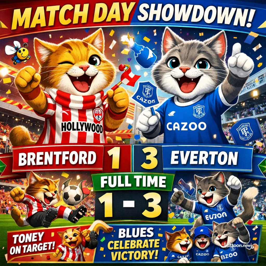 Beto’s Big Pounce: Everton’s Hero Saves the Day! - Cheerful Cat