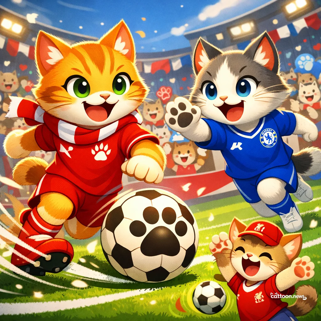 Liverpool vs Chelsea: Who Wins the Kroupi Cat-chase? - Cheerful Cat