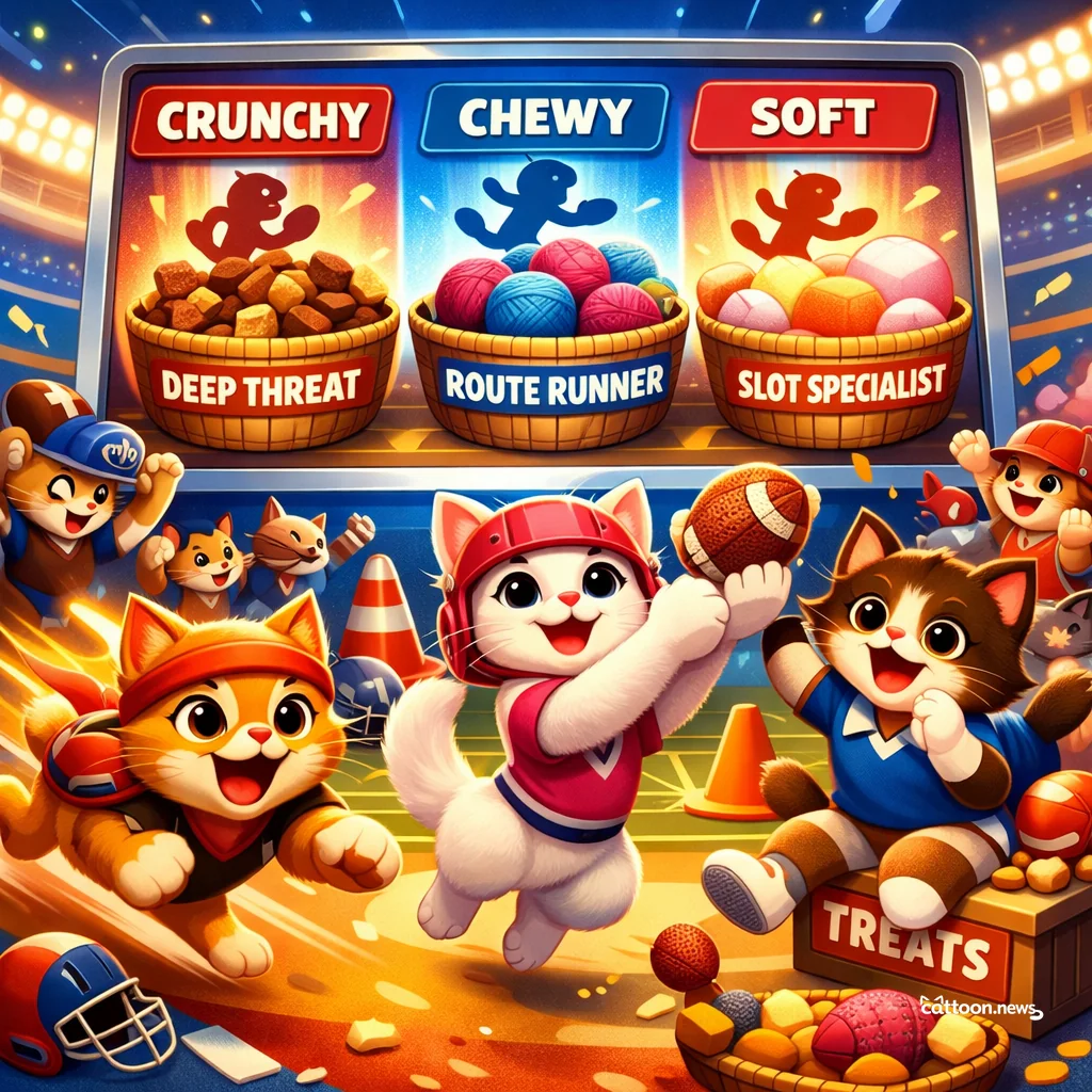 NFL Draft’s Top Receivers? Cats Sort by Play Style! - Cheerful Cat