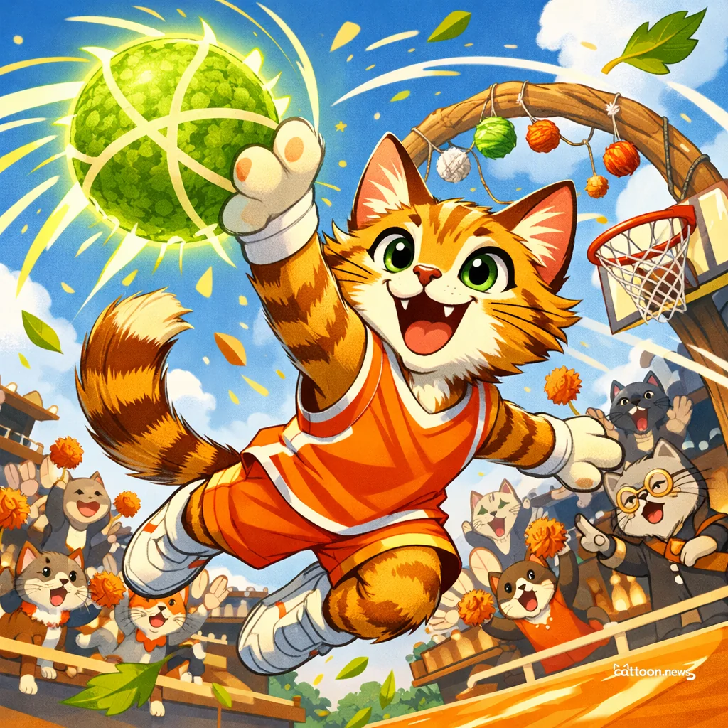 Terrence Hill Jr. Pounces to Tennessee! Cats Watch in Awe - Cheerful Cat