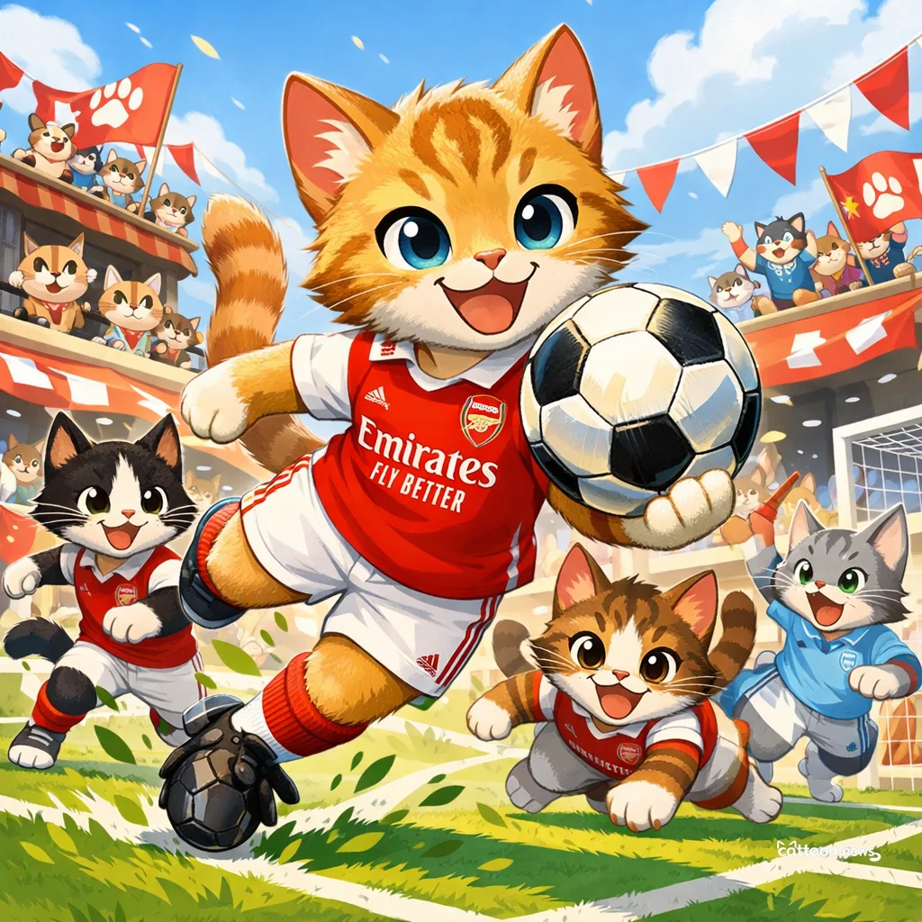 Arsenal’s Dream Team Revealed—Paws Crossed for Victory! - Cheerful Cat