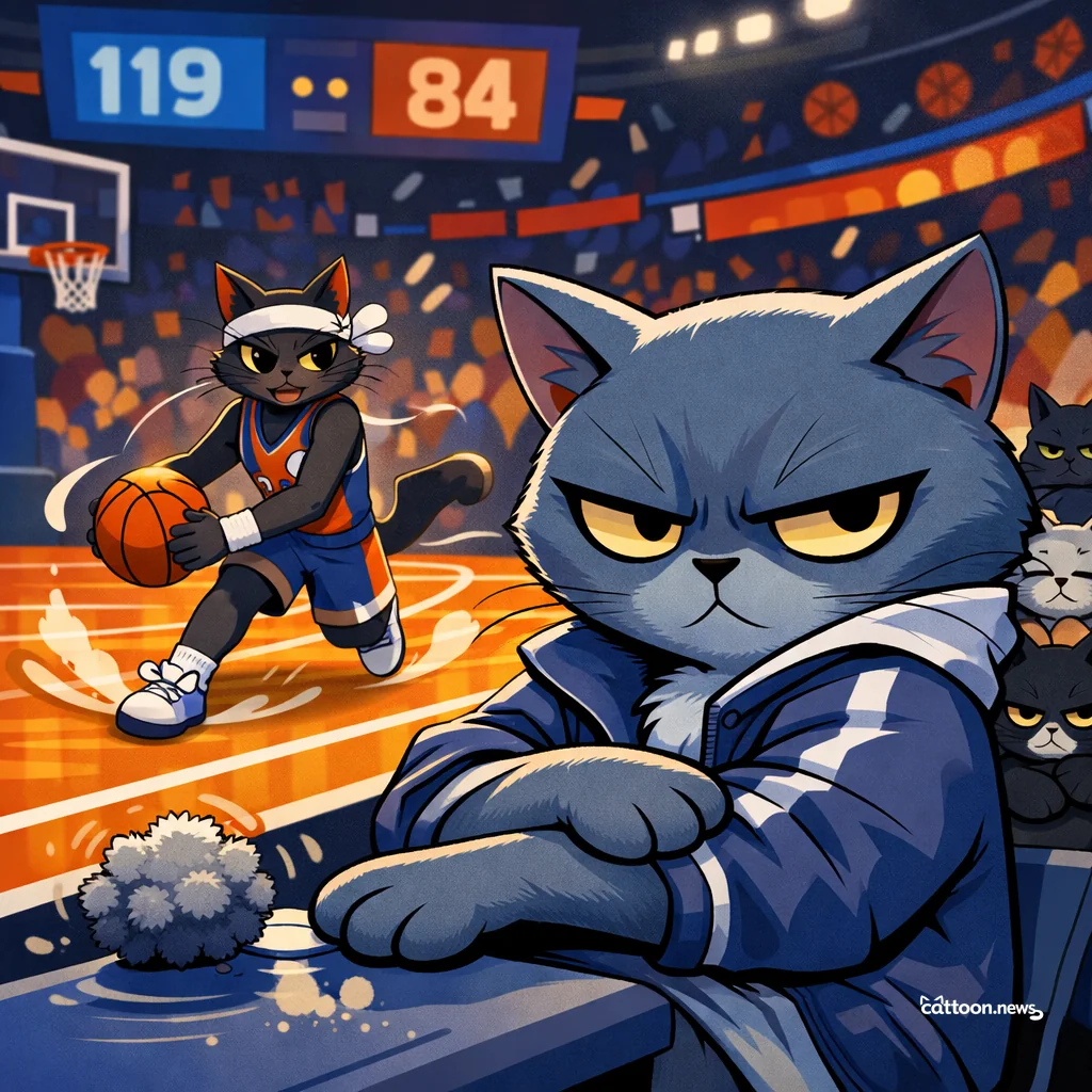Thunder Win Big. Cats Yawn. - Grumpy Cat