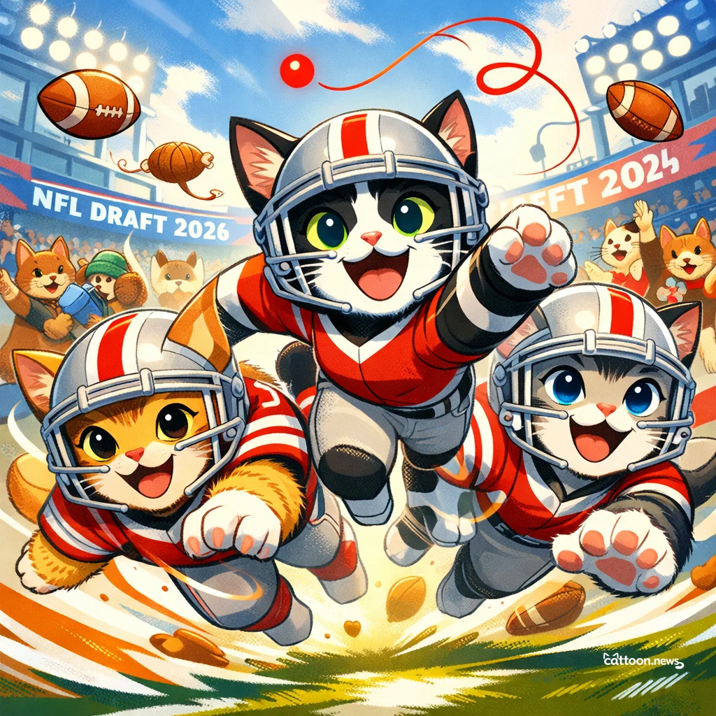 NFL Draft’s Top Linebackers: Cats Pounce for Picks! - Cheerful Cat
