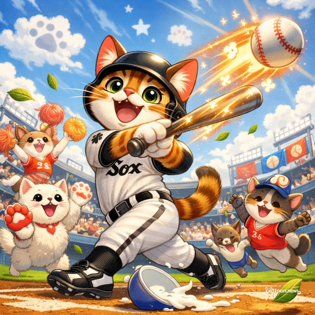 Murakami’s Home Run Parade: Even Cats Are Watching! - Cheerful Cat