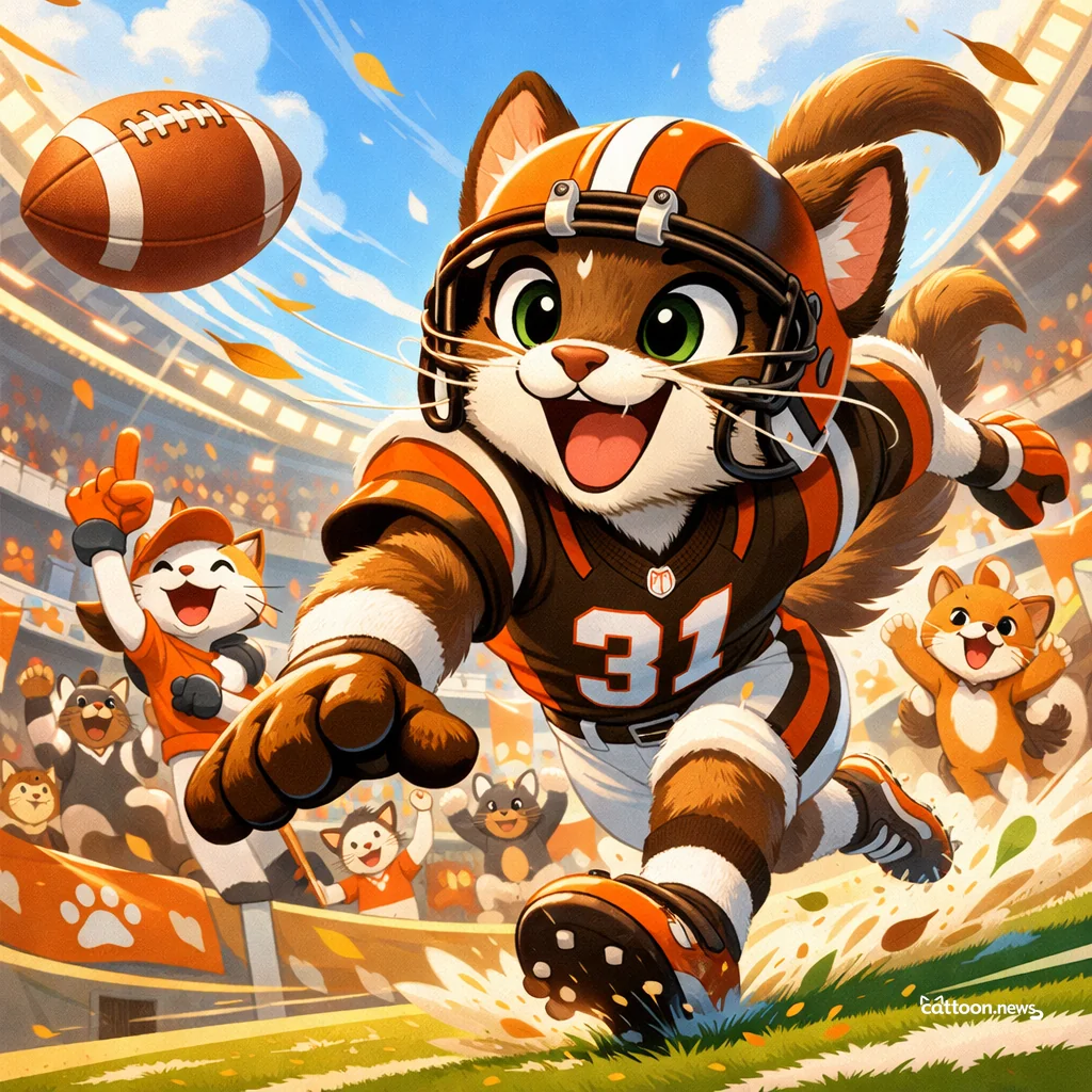 Browns Find a Defensive Dynamo—Cats Watch in Awe! - Cheerful Cat