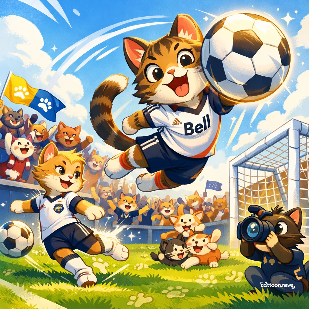 Laborda’s Leap Leaves Cats Purring for Whitecaps Draw! - Cheerful Cat