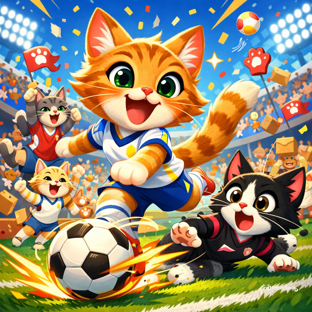 Dudinha Dazzles! Feline Fans Cheer San Diego’s Win - Cheerful Cat