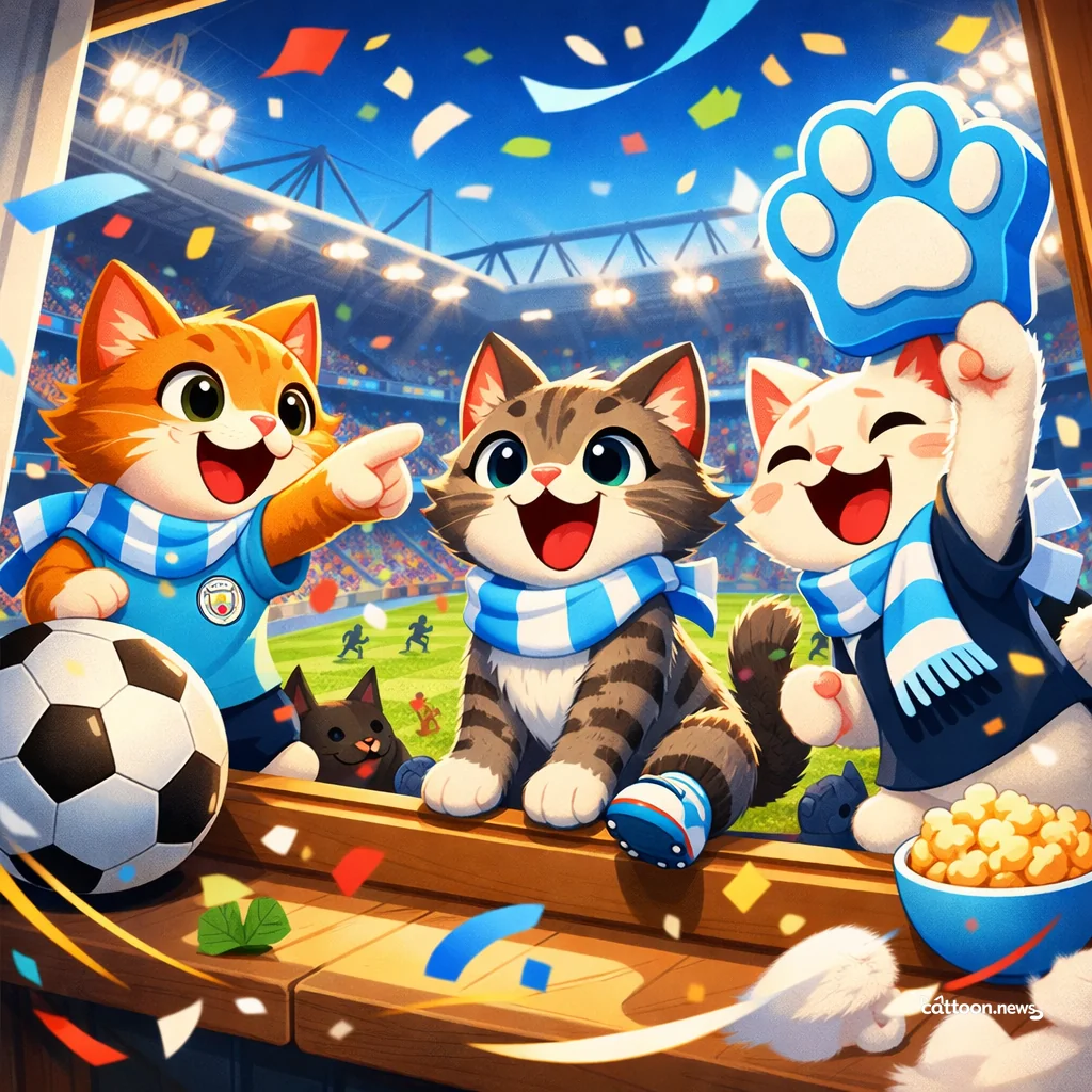 Pep’s Paw-some Lineup: Who Will Shine Tonight? - Cheerful Cat