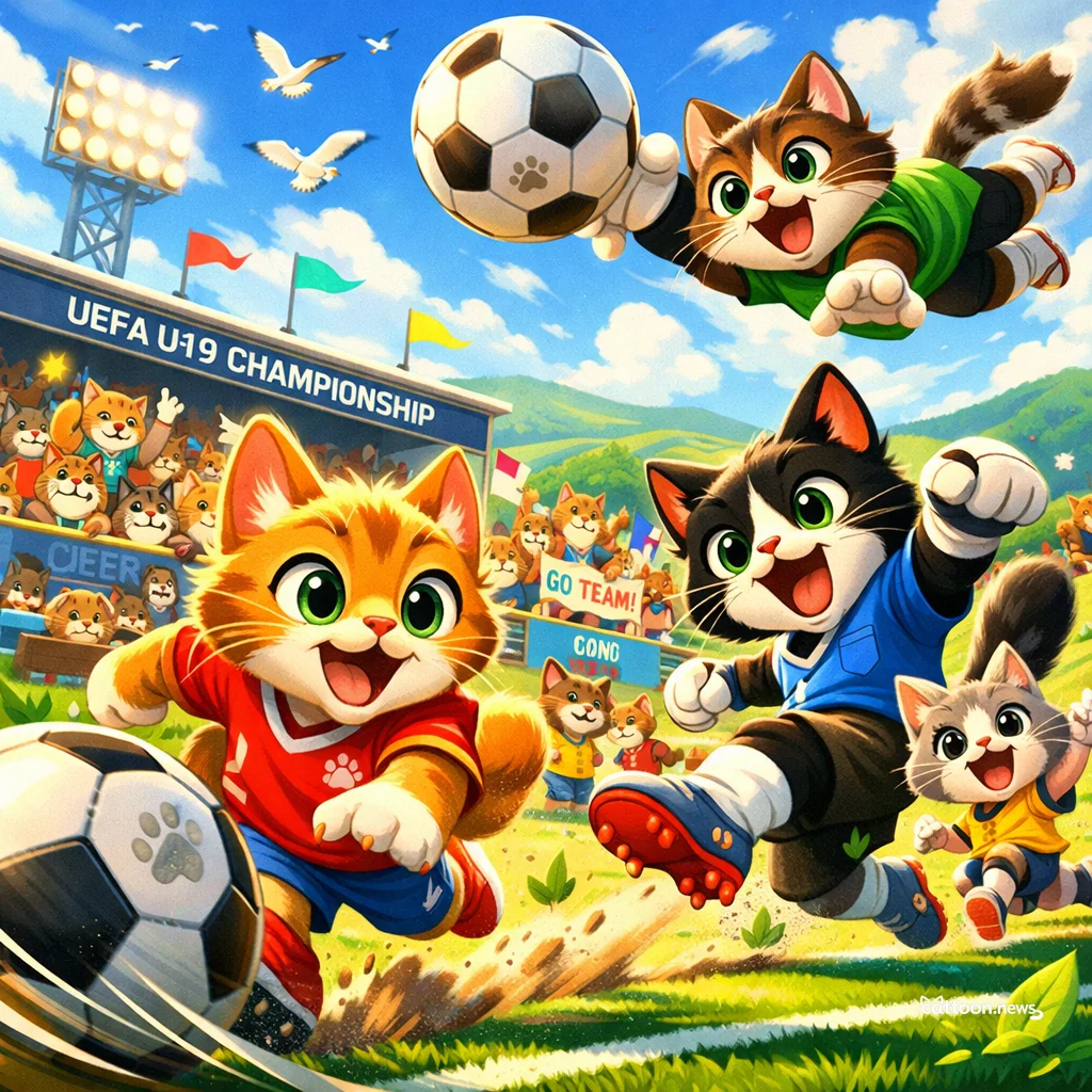 Football Fever in North Wales—Even the Cats Are Watching! - Cheerful Cat