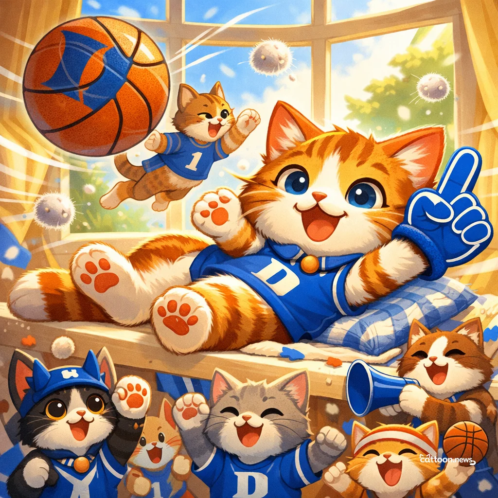 Duke Makes Allen Graves’ Top Two—Whiskers Twitch with Excitement! - Cheerful Cat