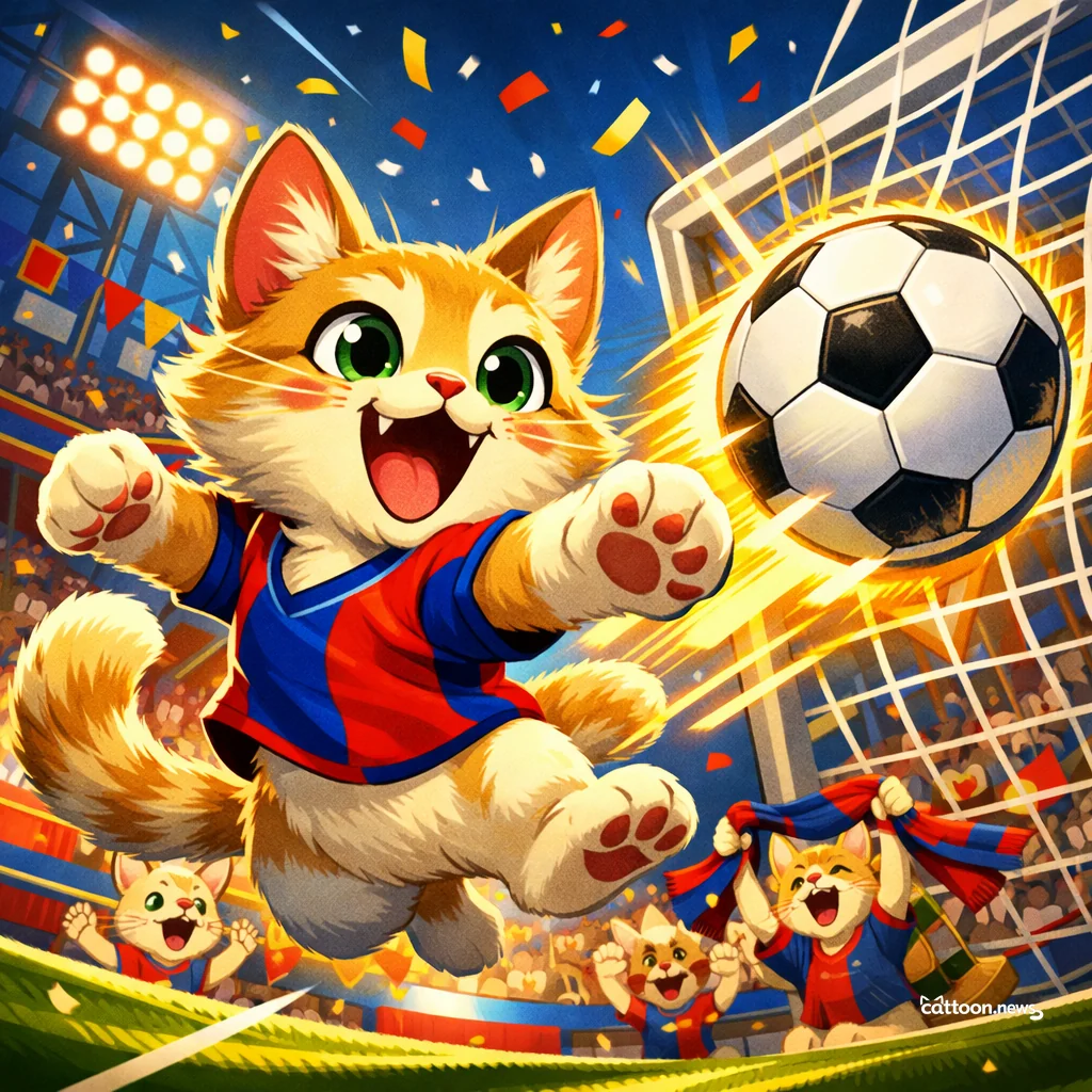 You Won’t Believe This Copa Sudamericana Goal—Cat Eyes Wide! - Cheerful Cat