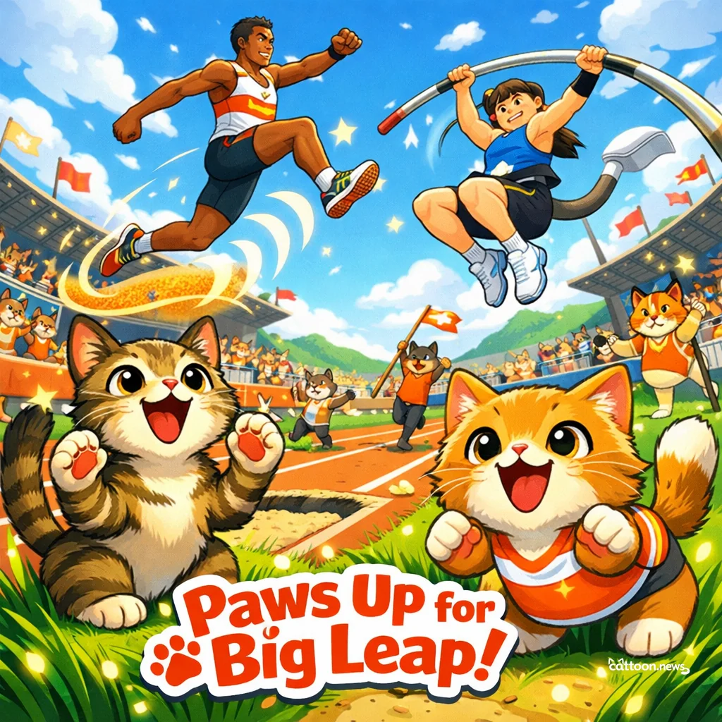 Jumping into Victory: Cats Purr for Rouamba & Zemke!