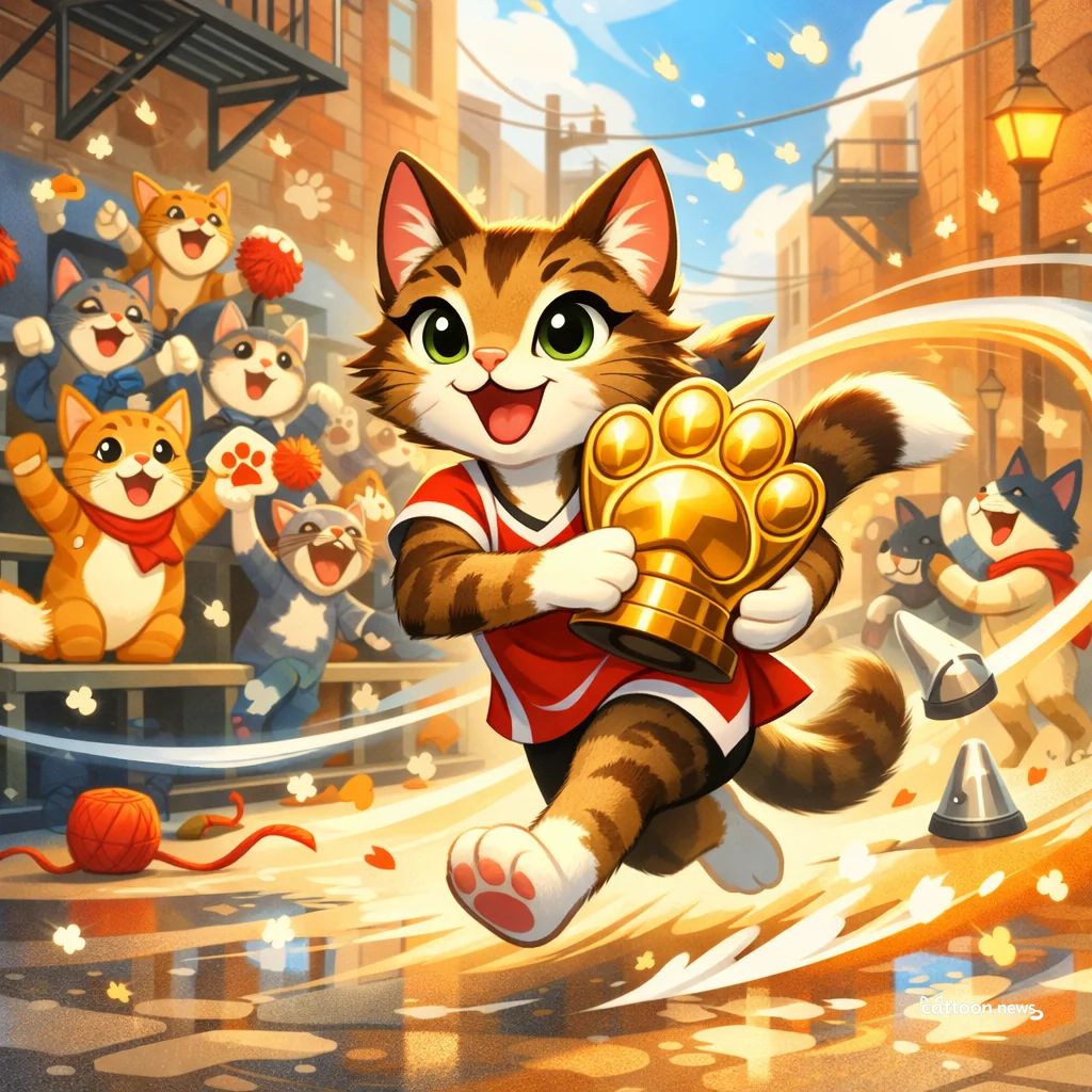 Ayleah Johnson DazzlesāEven the Cats Are Impressed!
