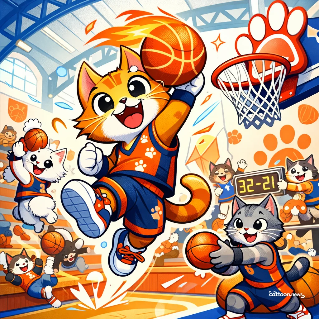 Big Ten Basketball Lineup Pounces Into Summer Fun! - Cheerful Cat